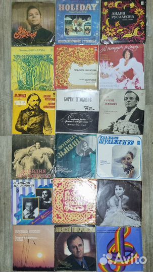 Виниловые пластинки СССР