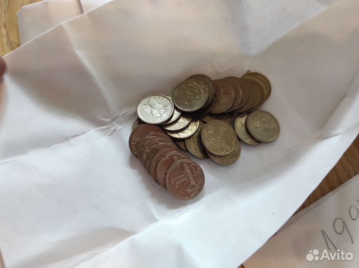 Коллекция монет 1 копейка Россия