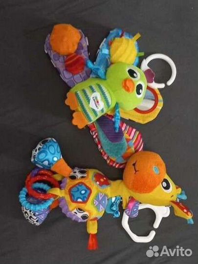 Игрушки подвесы для малыша Lamaze и Playgro