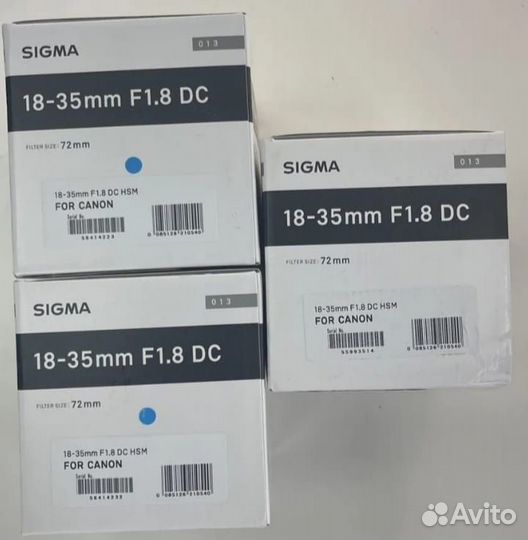 Sigma AF 18-35mm f/1.8 DC HSM Art Canon EF-S