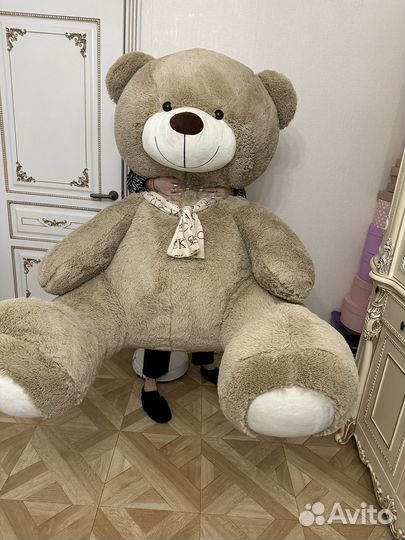 Плюшевый медведь огромный