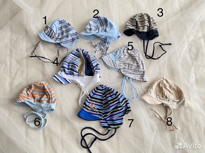 Летние шапочки с козырьком Maximo