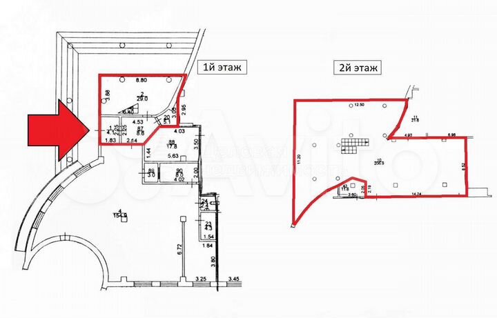 Сдам помещение свободного назначения, 248.6 м²