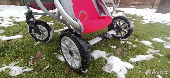 Многофункциональная коляска jumper для двойни или