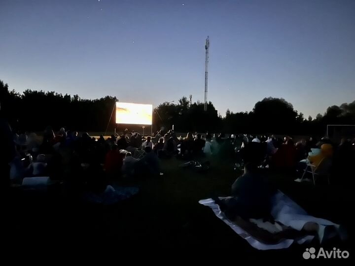 Аренда проектора Full HD, 4K и экрана 16x9