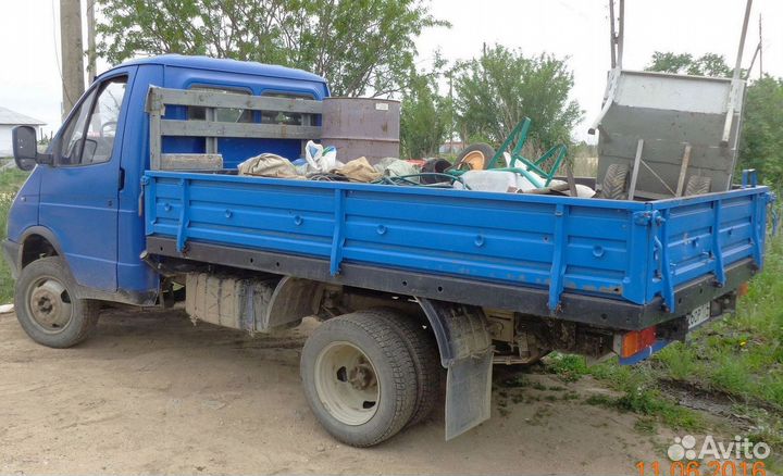 Вывоз мусора на газели