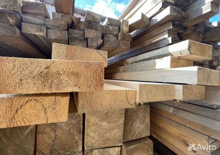 Доска обрезная 50х150х6000