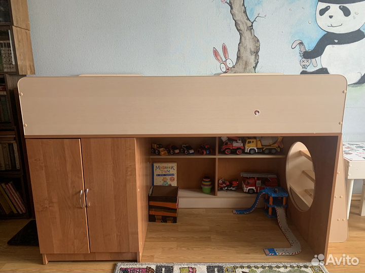 Детская кровать чердак