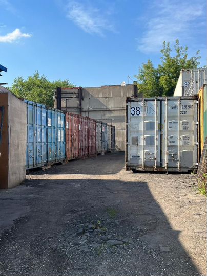 Склад, 15 м² аренда морского контейнера