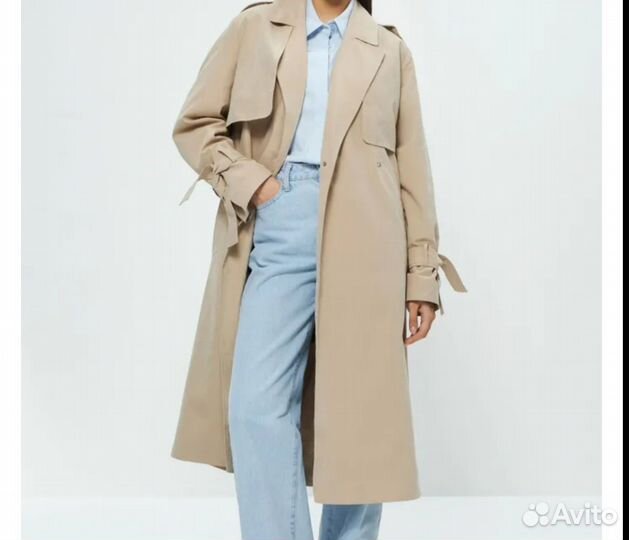 Плащ женский zarina 48 бежевый