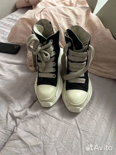 Rick Owens Abstract Jumbo High