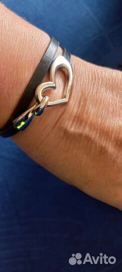 Браслет кожаный