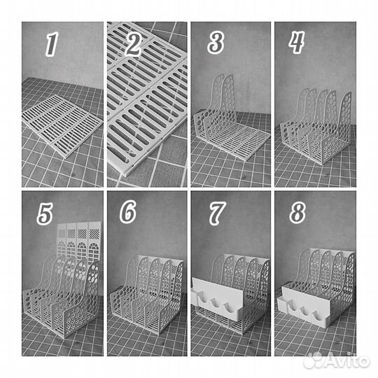 Подставка органайзер для канцелярии и книг