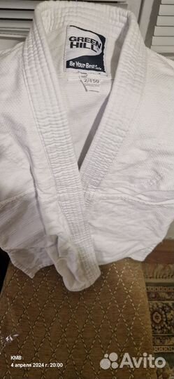 Кимоно для дзюдо adidas 140-150