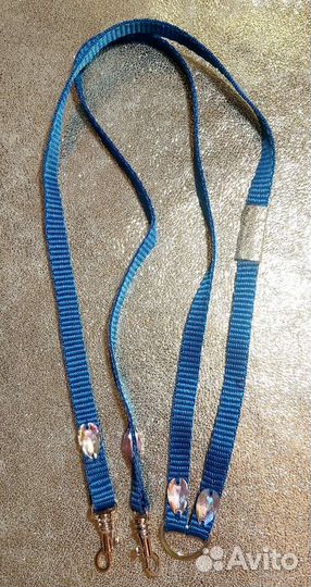 Поводок дизайнерский для 2-х собак