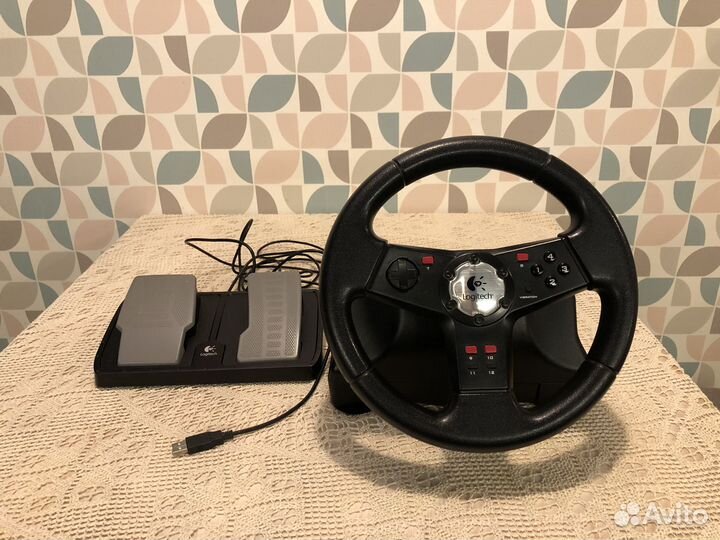 Руль Logitech Formula Vibration Feedback Wheel