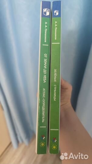 Плешаков зеленые страницы и атлас от земли до неба