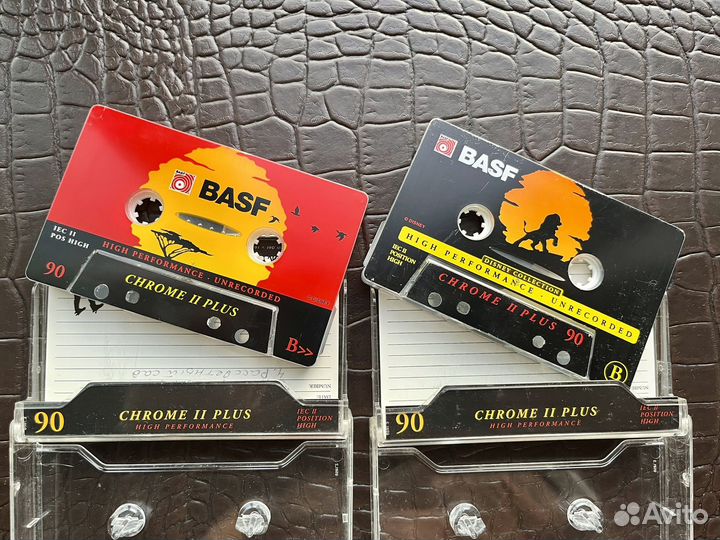 Лот редких аудиокассет Basf 