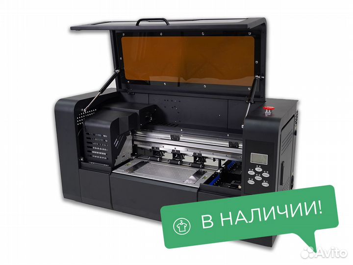DTF принтер с 2 головами f1080 30 см + шейкер