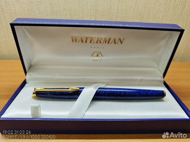 Перьевая ручка Waterman Expert II (2) Marbled Blue