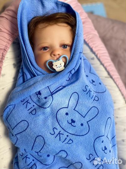 Кукла реборн 62см