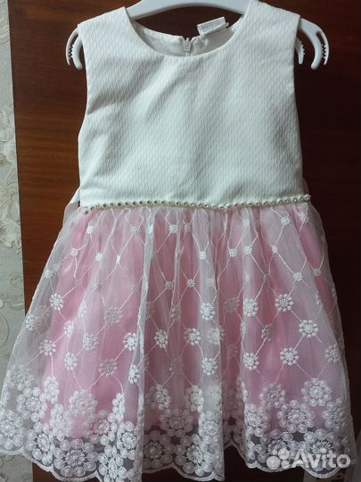 Платье для девочки 104 110
