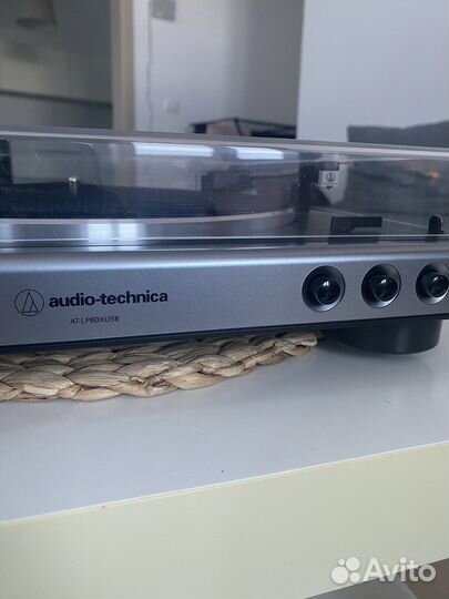 Проигрыватель audio technica AT-lp60xusb нерабочий
