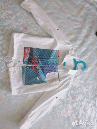 Рубашки школьные детские. Новые