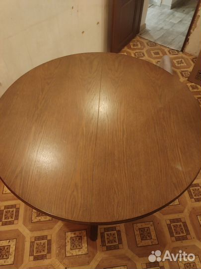 Стол обеденный со стульями бу