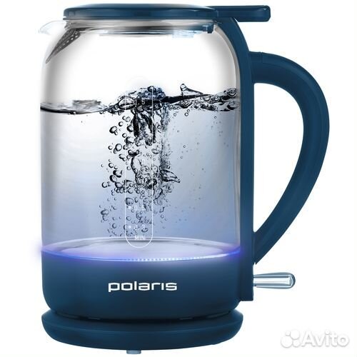 Электрочайник Polaris PWK 1759CGL синий