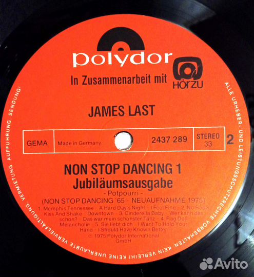 Виниловые пластинки James Last