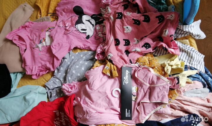 Вещи для девочки 86-92 пакетом