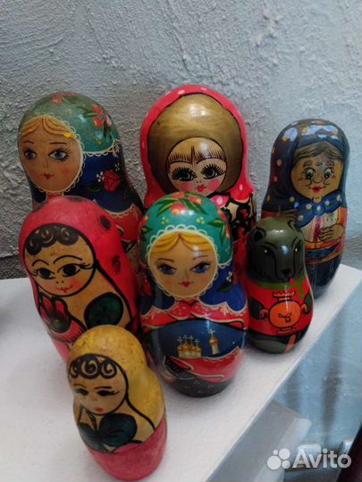Винтажные матрешки. СССР