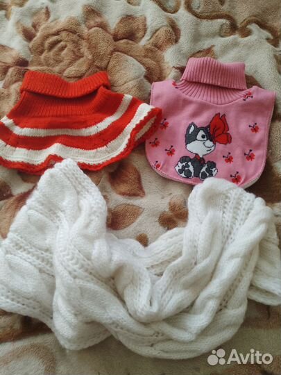 Шапочки, снуд, манишки