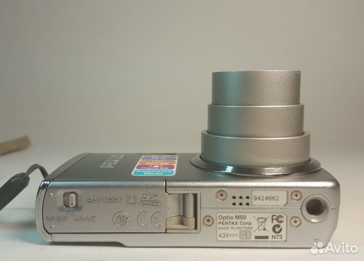 Цифровой фотоаппарат Pentax optio M 50
