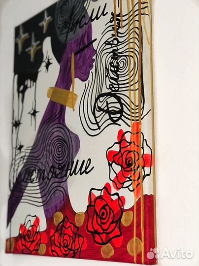 Картина Акрил Абстракция