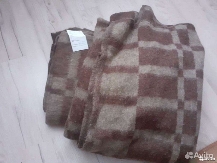 Одеяла СССР шерстяные,байковые,п/шерстяные