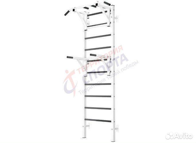 Спортивный комплекс с навесным турником и брусьями