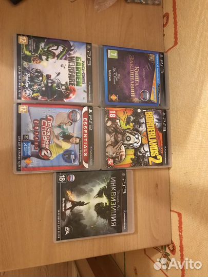 Диски на ps3