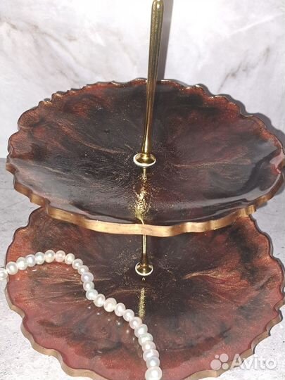 Фруктовница из эпоксидной смолы