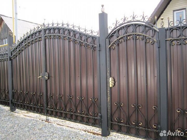 Кованые ворота