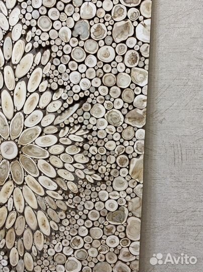 Дизайнерское панно из можжевельника