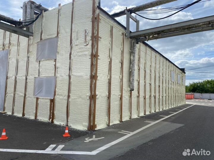 Утепление Пенополиуретаном Теплоизоляция от 600 м²