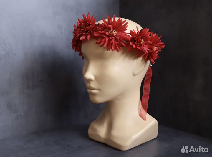Венок на голову handmade