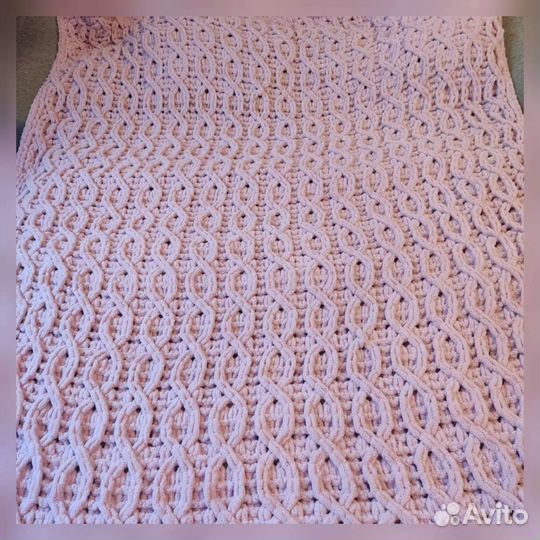 Плед из alize puffy под заказ