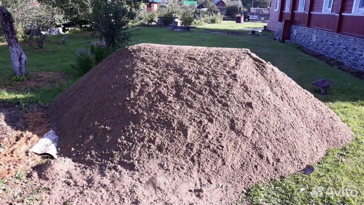 Песок щебень земля доставка