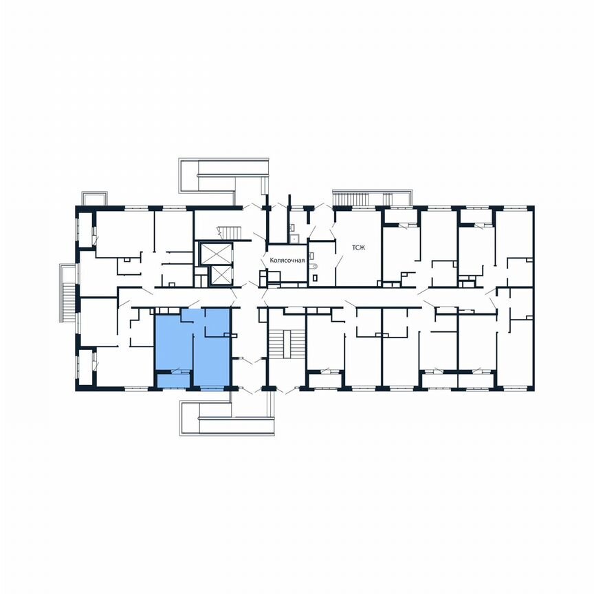 1-к. квартира, 37,3 м², 1/13 эт.