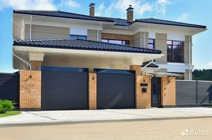 Роллетные ворота гаражные