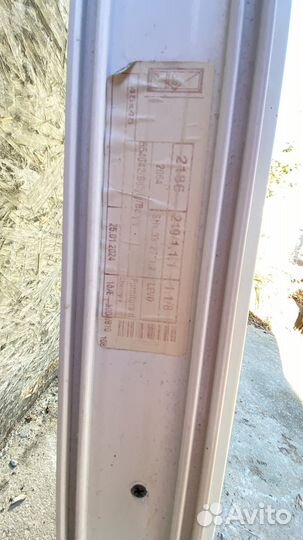 Дверь металлопластиковая