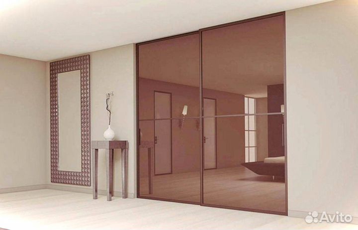 Стеклянная перегородка